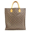 LOUIS VUITTON/ルイヴィトン M51140 サックプラ モノグラム トートバッグ ブラウン系 ユニセックス