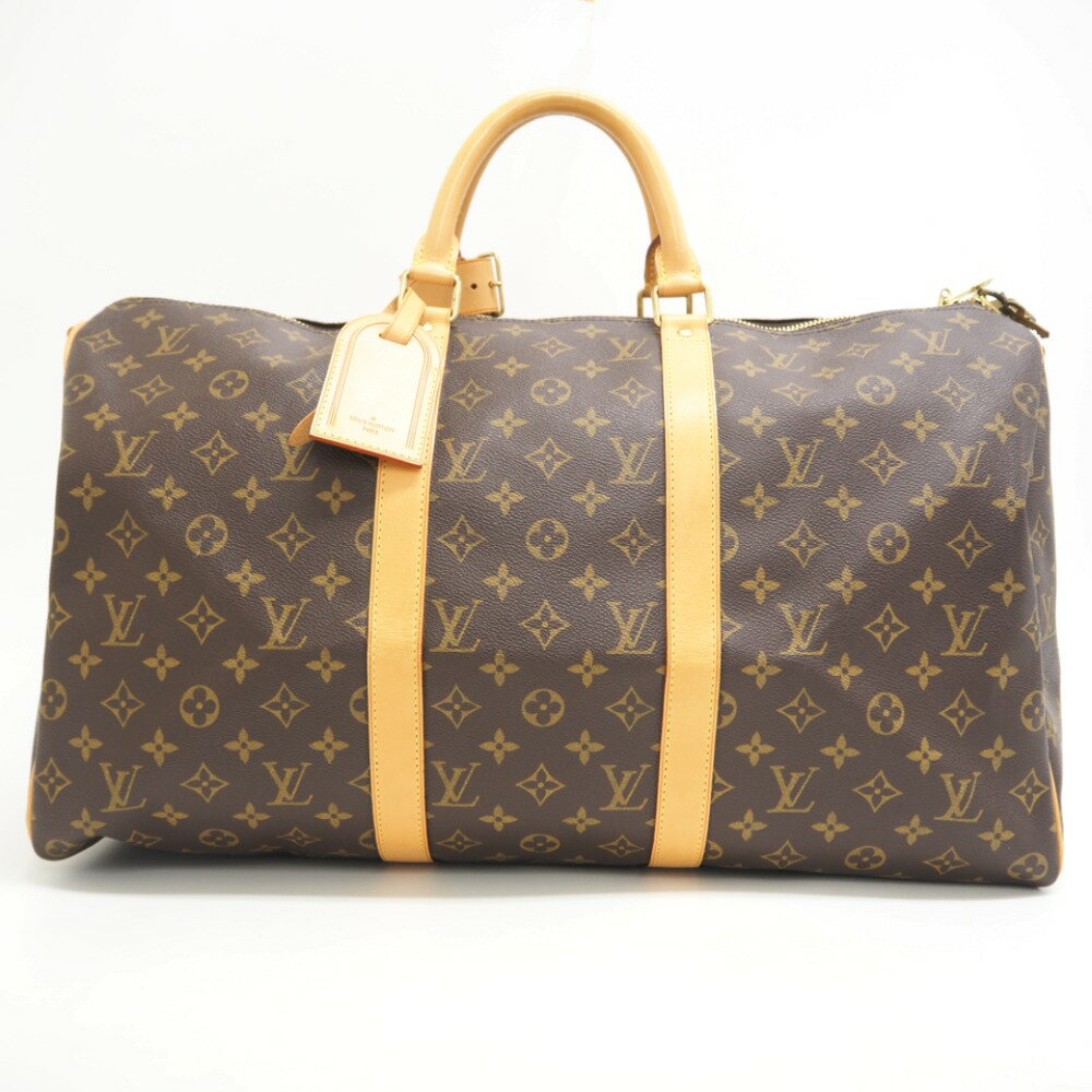 LOUIS VUITTON/ルイヴィトン M41416 キーポルバンドリエール50 モノグラム ボストンバッグ ブラウン ユニセックス