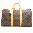 ヴィトン ボストンバッグ LOUIS VUITTON/ルイヴィトン M41416 キーポルバンドリエール50 モノグラム ボストンバッグ ブラウン ユニセックス