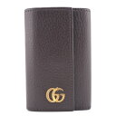 GUCCI/グッチ 435305 6連 GGマーモント キーケース ブラウン ユニセックス