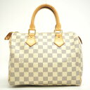 ルイヴィトン ハンドバッグ（レディース） LOUIS VUITTON/ルイヴィトン N41534 スピーディ25 ダミエ ハンドバッグ アズール レディース