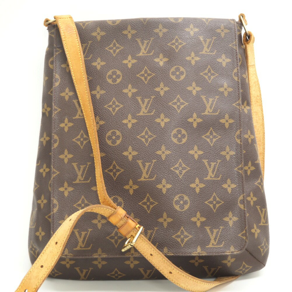 ショルダーバッグ LOUIS VUITTON/ルイヴィトン M51256 ミュゼット モノグラム ショルダーバッグ ブラウン レディース