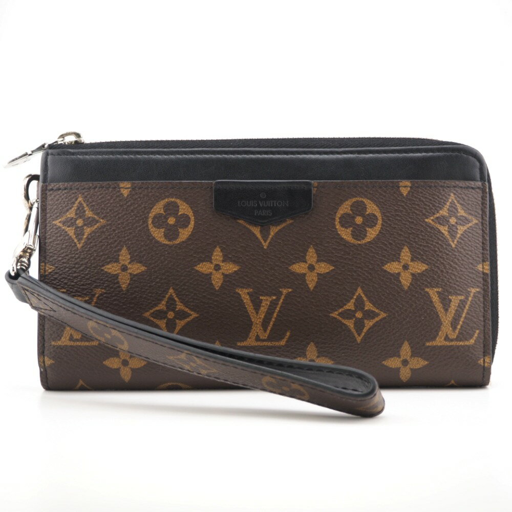 LOUIS VUITTON/ルイヴィトン M69407 ジッピー ドラゴンヌ モノグラムマカサー 長財布 ブラウン ユニセックス