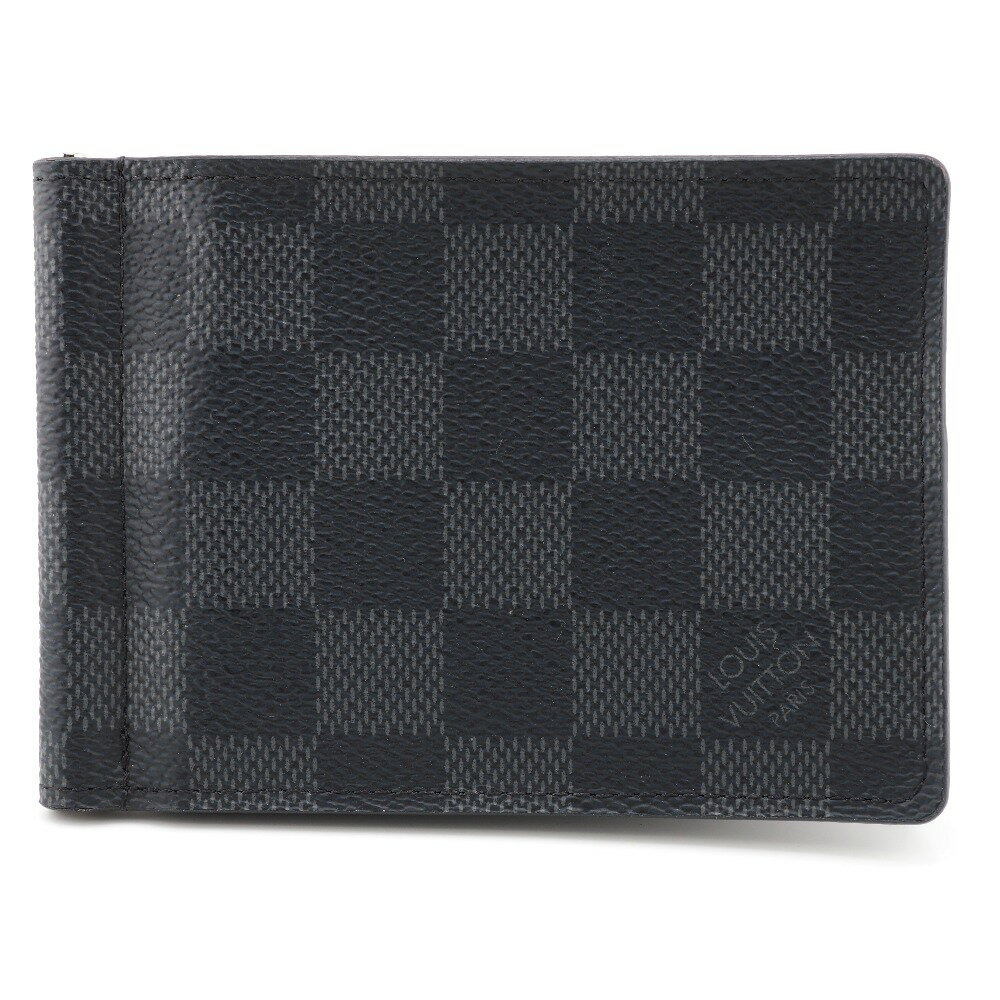 LOUIS VUITTON/ルイヴィトン N61000 ポルトフォイユ・パンス ダミエグラフィット 札入れ ブラック メンズ