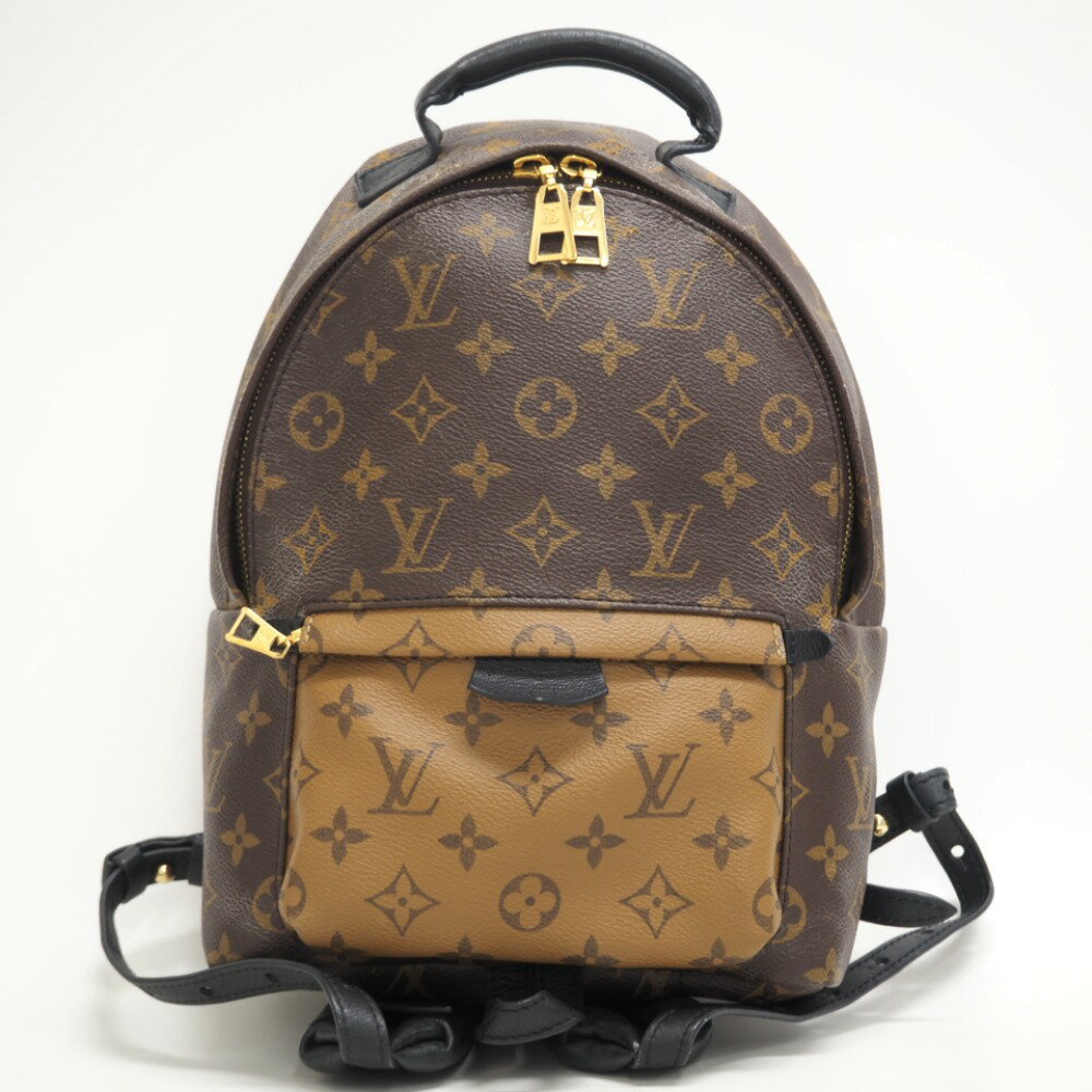 LOUIS VUITTON/ルイヴィトン M43116 パームスプリングス バックパックPM モノグラムリバース リュック・デイパック ブラウン レディース