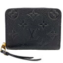 ルイヴィトン LOUIS VUITTON/ルイヴィトン M60574 ジッピーコインパース モノグラムアンプラント コインケース ブラック レディース