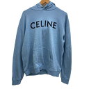 楽天BRANJE 楽天市場店CELINE/セリーヌ 2Y321670Q エディ期 パーカー ブルー ユニセックス