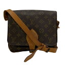 LOUIS VUITTON/ルイヴィトン M51252 カルトシエールGM モノグラム ショルダーバッグ ブラウン レディース