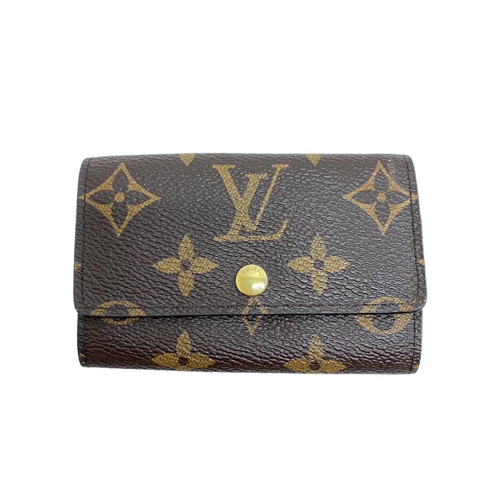 LOUIS VUITTON/ルイヴィトン M62630 ミュルティクレ6 モノグラム キーケース ブラウン ユニセックス