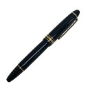 モンブラン 万年筆 MONTBLANC/モンブラン マイスターシュテュック ペン先14K 4810 万年筆 ブラック ユニセックス