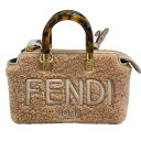 FENDI/フェンディ 8BS067 バイザウェイミニ ハンドバッグ 2way ショルダーバッグ ベージュ レディース