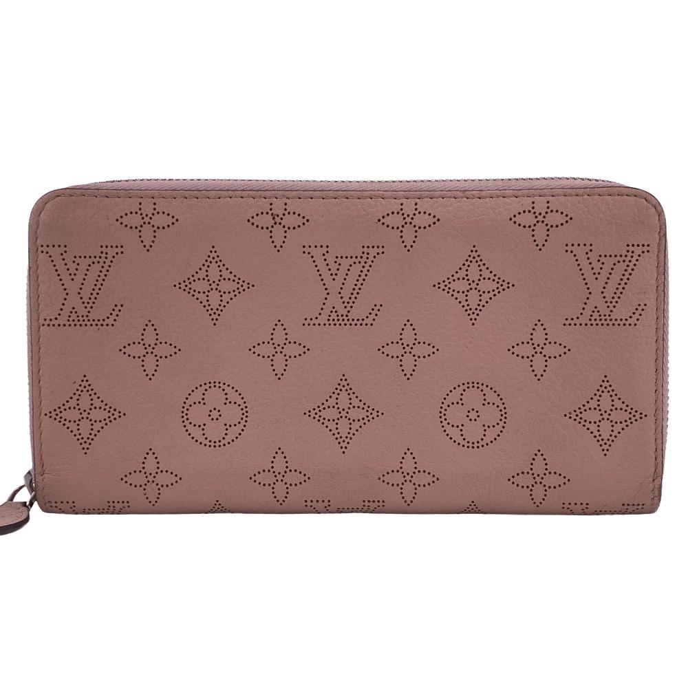 LOUIS VUITTON/ルイヴィトン M61868 ジッピーウォレット モノグラムマヒナ 長財布 マグノリア レディース