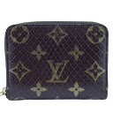 ルイヴィトン 二つ折り財布（レディース） LOUIS VUITTON/ルイヴィトン N80149 ジッピーコインパース モノグラム・エキゾチック 二つ折り財布 ブラウン ユニセックス