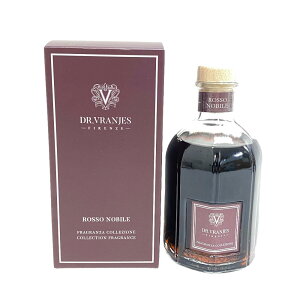 DR.VRANJES/ドットール・ヴラニエス ROSSO NOBIlE ディフューザー リードスティック ブラック 250ML インテリアその他 ユニセックス