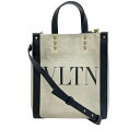 Valentino Garavani/ヴァレンティノガラヴァーニ VLTN 2WAYハンドバッグ ショルダーバッグ ベージュ レディース