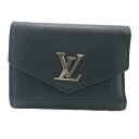 LOUIS VUITTON/ルイヴィトン M62947 ポルトフォイユマイロックミー トリヨン 三つ折り財布 ブラック ユニセックス