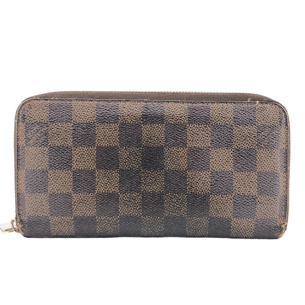 LOUIS VUITTON/ルイヴィトン M42616 ジッピーウォレット ラウンドファスナー モノグラム 長財布 ブラウン メンズ