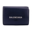 バレンシアガ 革財布 レディース BALENCIAGA/バレンシアガ 594312 エブリデイ 三つ折り財布 ブラック ユニセックス