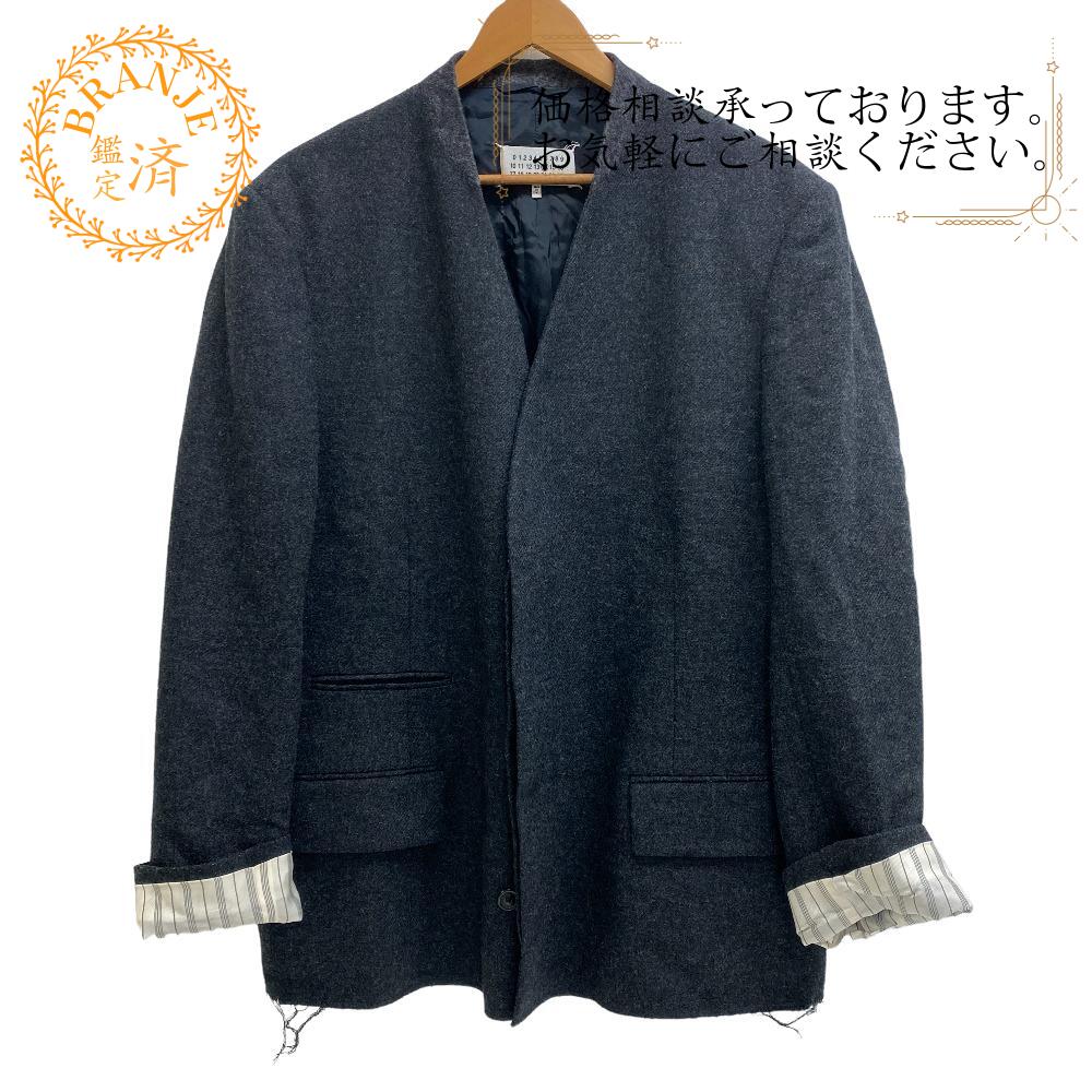 Martin Margiela⑥マルタンマルジェラ ウールジャケット イタリア製 楽天市場】【中古】Martin Margiela 10 Double Breasted Jacket