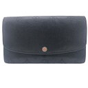 LOUIS VUITTON/ルイヴィトン M60143 ポルトフォイユイリス マヒナ 長財布 ブラック レディース