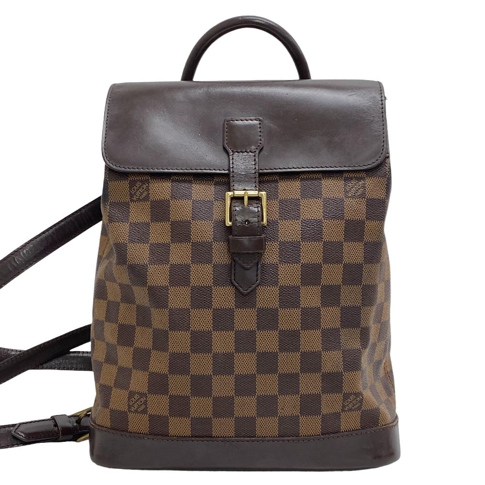 LOUIS VUITTON/ルイヴィトン N51132 ソーホー ダミエエベヌ リュック・デイパック ブラウン レディース