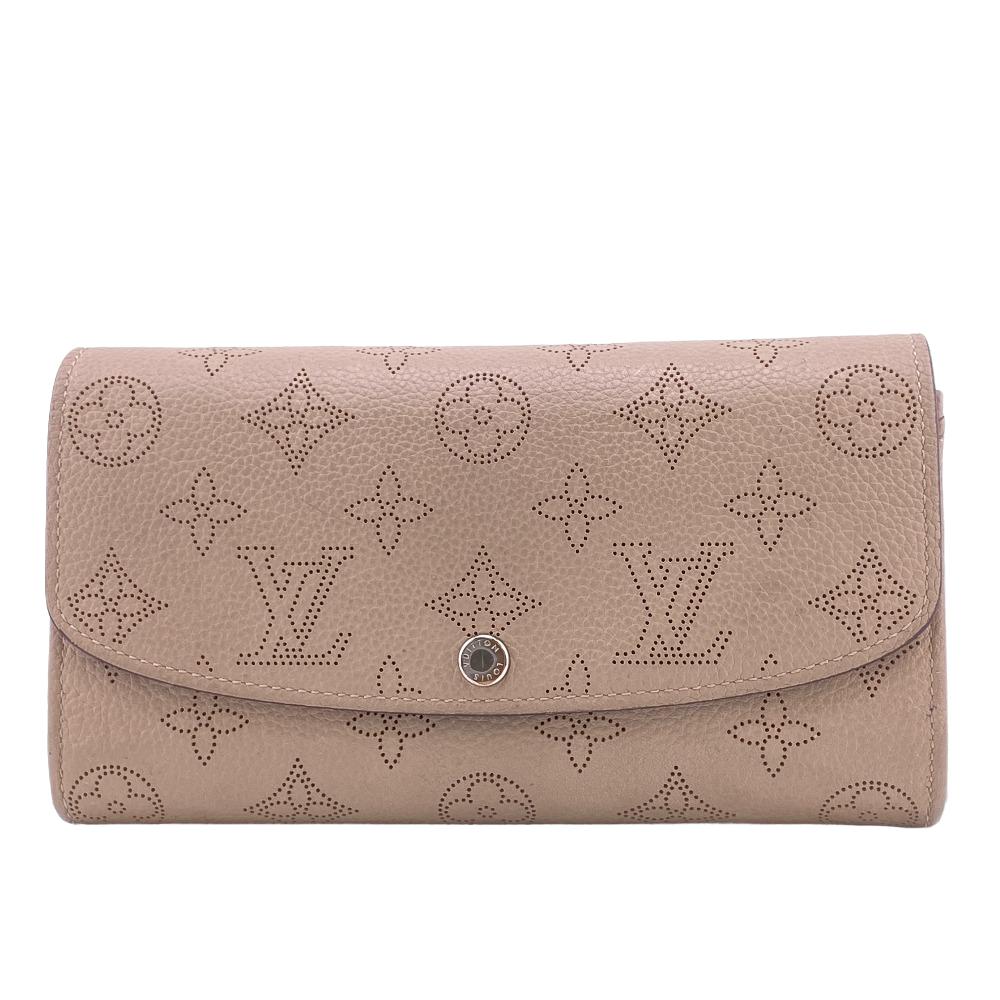 LOUIS VUITTON/ルイヴィトン M60144 ポルトフォイユ イリス モノグラムマヒナ 長財布 ベージュ ユニセックス