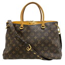 LOUIS VUITTON/ルイヴィトン M40929 パラスMM 2WAY モノグラム ハンドバッ ...