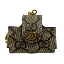 GUCCI/グッチ 631683 イヤホンケース GGスプリーム その他小物 ベージュ ユニセックス