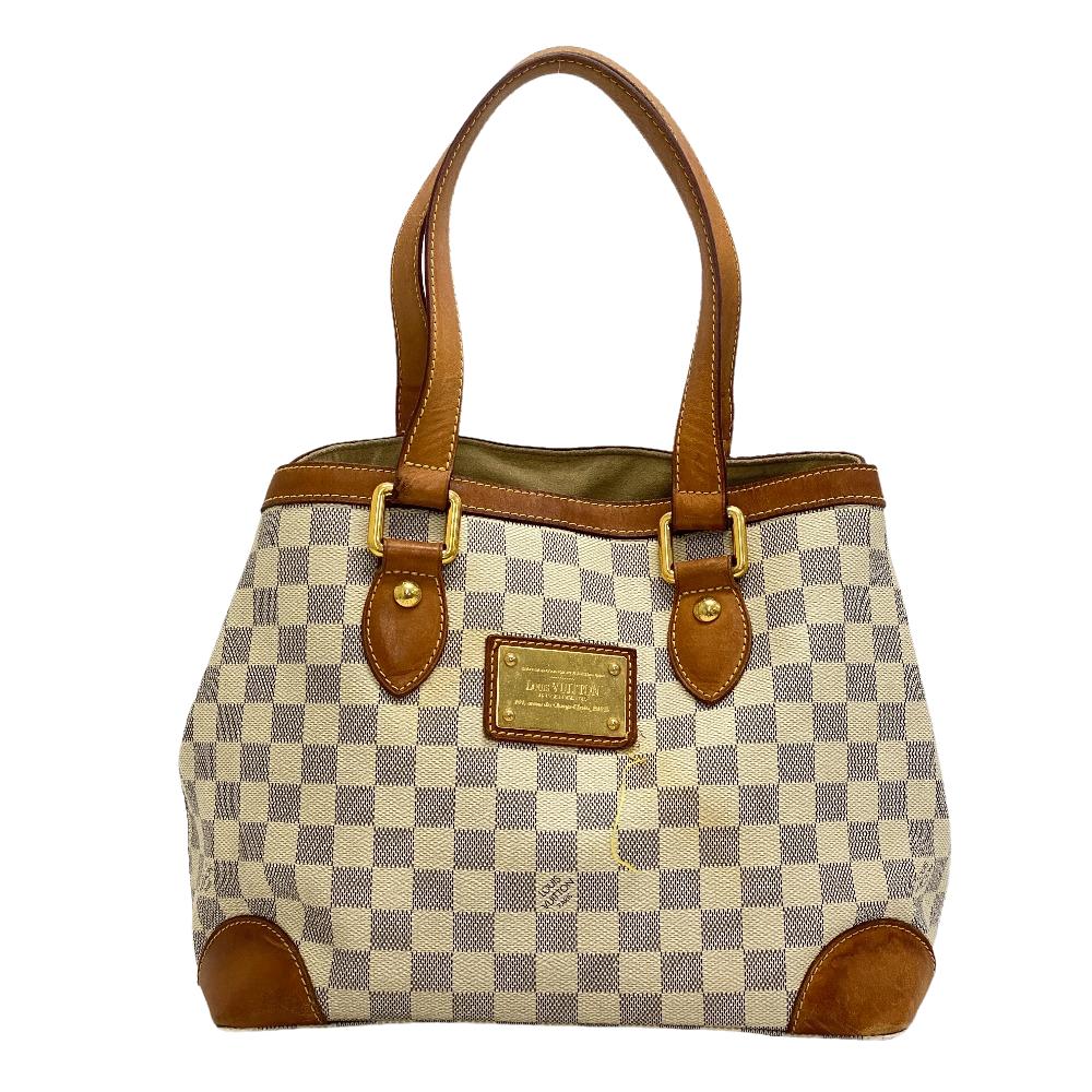 LOUIS VUITTON/ルイヴィトン N51207 ハムプステッドPM ダミエ ハンドバッグ アズール レディース