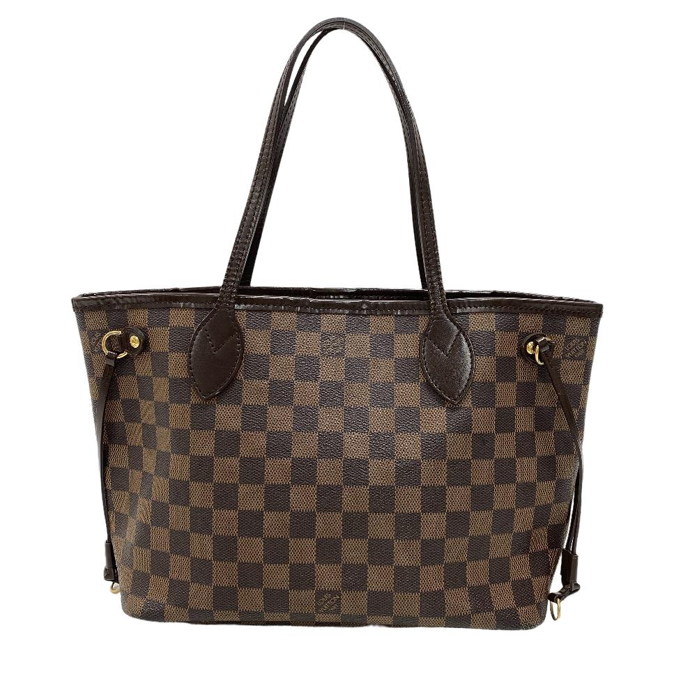 LOUIS VUITTON/ルイヴィトン N41359 ネヴァーフルPM ダミエ ハンドバッグ ブラウン ユニセックス