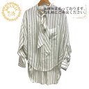【すぐ使える5%OFFクーポン】BALENCIAGA バレンシアガ 520497 19年 34 長袖シャツ クリーム メンズ おすすめ 人気