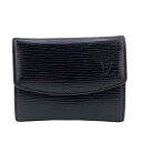 ルイヴィトン LOUIS VUITTON/ルイヴィトン M63412 ポルトモネサーンプル エピ コインケース ブラック メンズ