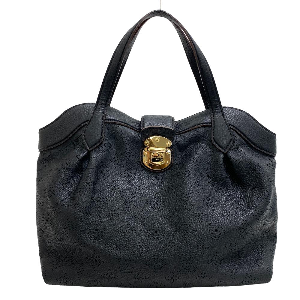 ルイヴィトン ハンドバッグ（レディース） LOUIS VUITTON/ルイヴィトン M93465 シールスPM マヒナ ハンドバッグ ブラック レディース