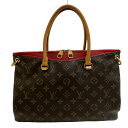 LOUIS VUITTON/ルイヴィトン M41175 パラスMM モノグラム ハンドバッグ ブラウン レディース