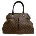 ルイヴィトン ハンドバッグ（レディース） LOUIS VUITTON/ルイヴィトン N51998 トレヴィGM ダミエ ハンドバッグ ブラウン レディース