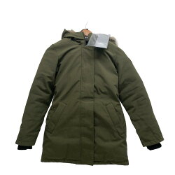 CANADA GOOSE/カナダグース VICTORIA PARKA XS FUSION ダウンジャケット カーキ レディース