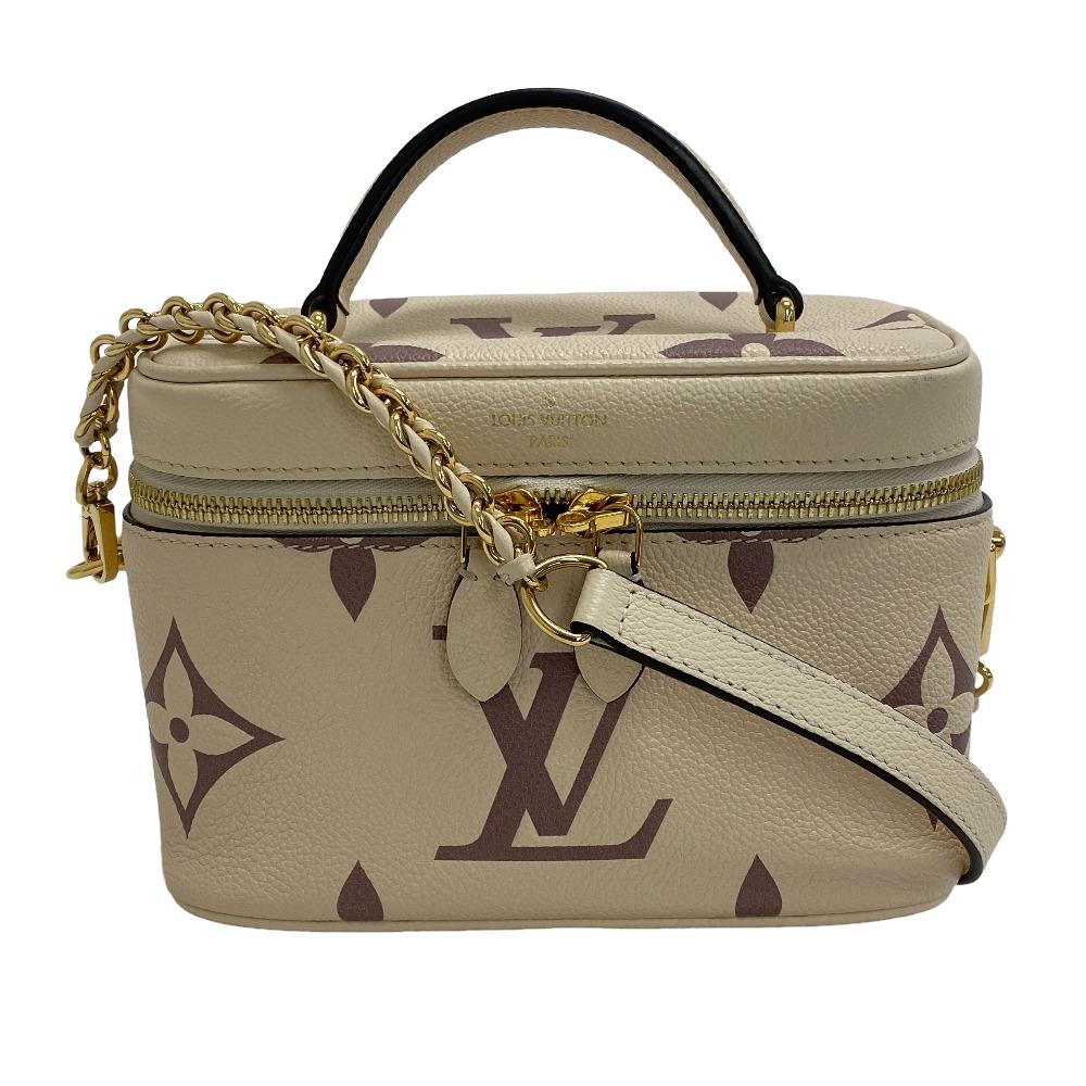 ルイ・ヴィトン LOUIS VUITTON/ルイヴィトン M45599 ヴァニティPM 2way モノグラムアンプラント ショルダーバッグ アイボリー レディース