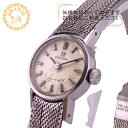 【すぐ使える5%OFFクーポン】OMEGA オメガ ジュネーブ 手巻き ケース付き 2針 白文字盤 腕時計 時計 ウォッチ ベルト かわいい ブランド アナログ デジタル シルバー レディース おすすめ 人気