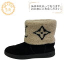 【すぐ使える5%OFFクーポン】LOUIS VUITTON ルイヴィトン ルイヴィトン ルイビトン ショートブーツ スノードロップライン ブーツ ブラック おすすめ 人気