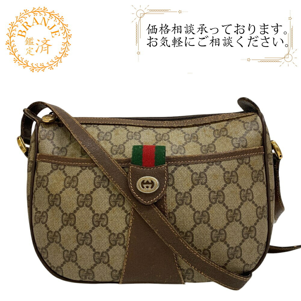 GUCCI オールドグッチGG総柄 ハンチング 男女 ユニセックス XL 楽天市場】オールドグッチ(斜め掛/肩掛(ショルダーバッグ