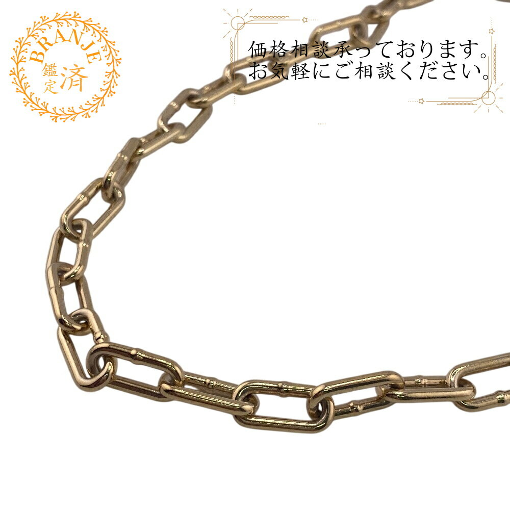 BOTTEGAVENETA ボッテガヴェネタ チェーン ネックレス ネックレス ブランド チェーン ジュエリー ゴールド ユニセックス