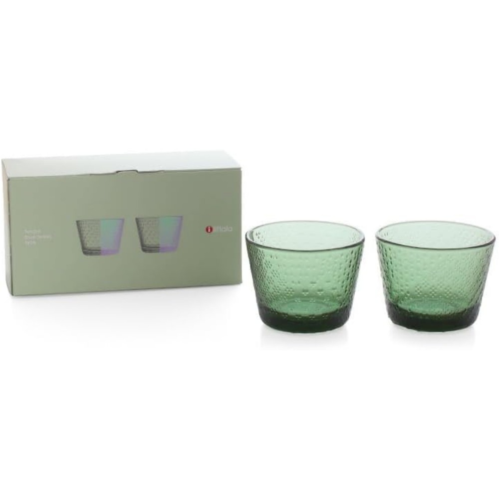 イッタラ ツンドラ タンブラー 160ml ペア グリーン iittala Tundra 368086 ガラスコップ ペアグラス 北欧食器 ガラス食器 ギフト 新品