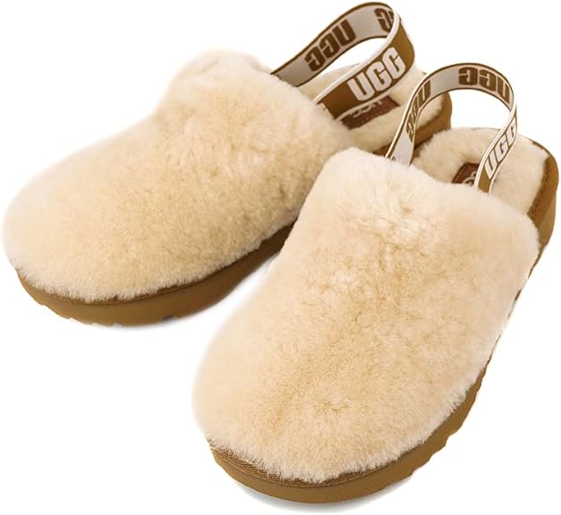 乐天商城 - UGG フラッフイヤークロッグサンダル 1123633K 22.5cm ムートン ファー 新品未使用