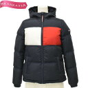 ＼5/5 23:59迄★50％OFFクーポン対象半額以下★期間限定セール／【中古】 トミーヒルフィガー/TOMMY HILFIGER ダウンジャケット 防寒アウター レディース 秋冬 ジップアップ 長袖 フーディー ネイビー XS S トミーヒルフィガー ダウンジャケット★51KG30