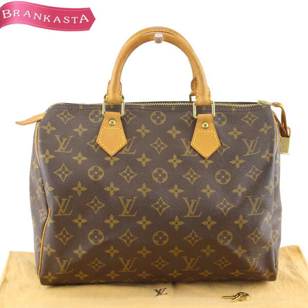 ＼5/14 23:59迄★全品20％OFFクーポン★期間限定セール／【中古】ルイヴィトン/LOUIS VUITTON モノグラム スピーディ30 ハンドバッグ 鞄 M41526 TH0072 レディース ミニボストンバッグ ルイ・ヴィトン ビトン ルイビトン ヴィトンバッグ バッグ★04BA09