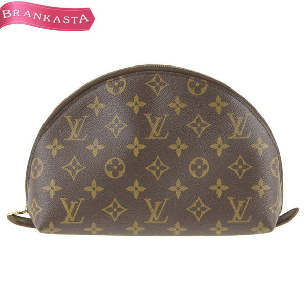 ＼5/19 23:59迄★10％OFFクーポン対象★期間限定セール／【中古】ルイヴィトン/LOUIS VUITTON モノグラム トゥルース ドゥミロンド ポーチ M47520 DK0059 レディース 半円型 服飾小物 ルイ・ヴィトン ビトン ルイビトン★04AA25