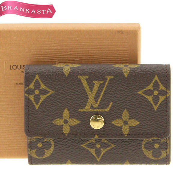 ＼5/16 23:59迄★お得なクーポン各種発行中★期間限定セール／【中古】ルイヴィトン/LOUIS VUITTON モノグラム ポルトモネ プラ コインケース 財布 小銭入れ M61930 MI1002 ユニセックス メンズ レディース ルイ ヴィトン ビトン ルイビトン 財布 コインケース★04DA48