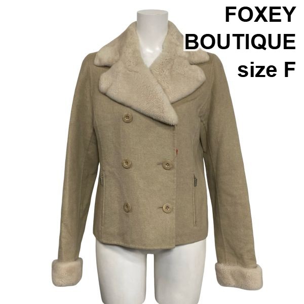 美品✨アディアム フォクシー チェスナットショートコート ベージュ S 楽天市場】ショート コート（ブランドフォクシー）の通販