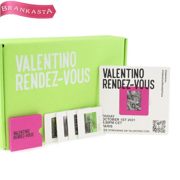 ＼5/14 23:59迄★全品20％OFFクーポン★期間限定セール／【中古】[美品] ヴァレンティノ/VALENTINO RENDEZ-VOUS 2021 LIVE STREAMING ネガフィルム5枚セット ノベルティ ブランド ヴァレンティノ カタログ 冊子★31PB20