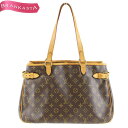 ＼5/7 23:59迄★店内全品20％OFF★期間限定セール／【中古】ルイヴィトン/LOUIS VUITTON モノグラム バティニョール オリゾンタル トートバッグ 鞄 M51154 DU1015 レディース ショルダーバッグ A4収納可 ルイ・ヴィトン ビトン ヴィトン バッグ★04BA36